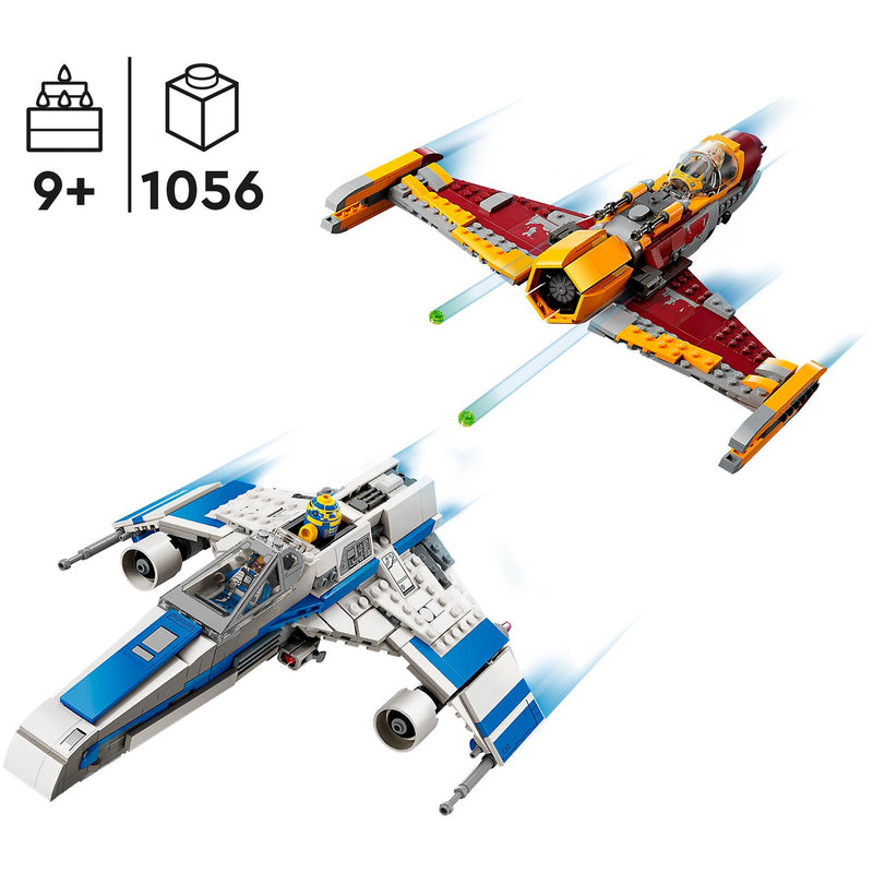Load image into Gallery viewer, Lego star wars - new republic e-wing vs. shin hati's starfighter constructiespeelgoed (75364)
