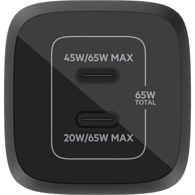 Load image into Gallery viewer, Belkin BOOSTCHARGE PRO 2-poorts USB-C GaN-wandlader met P
