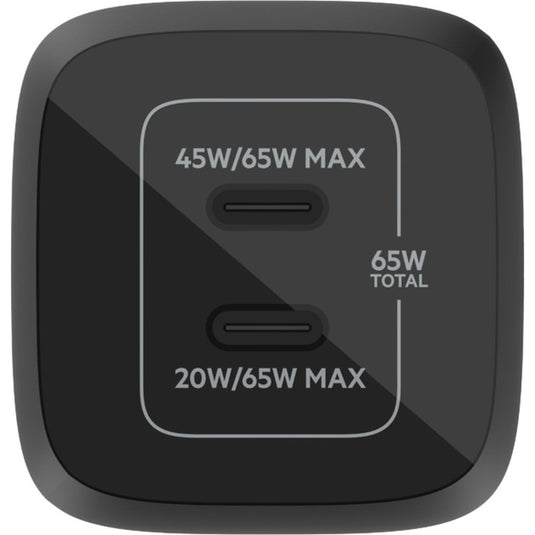 Belkin BOOSTCHARGE PRO 2-poorts USB-C GaN-wandlader met P