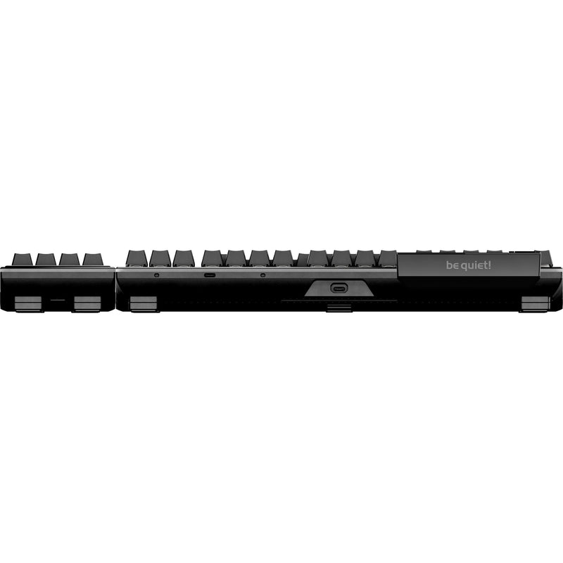 Load image into Gallery viewer, Be quiet! dark mount silent tactile rgb mechanisch gaming toetsenbord (zwart, us lay-out (qwerty), silent tactile, 100%, argb, pbt double-shot keycaps, media dock)
