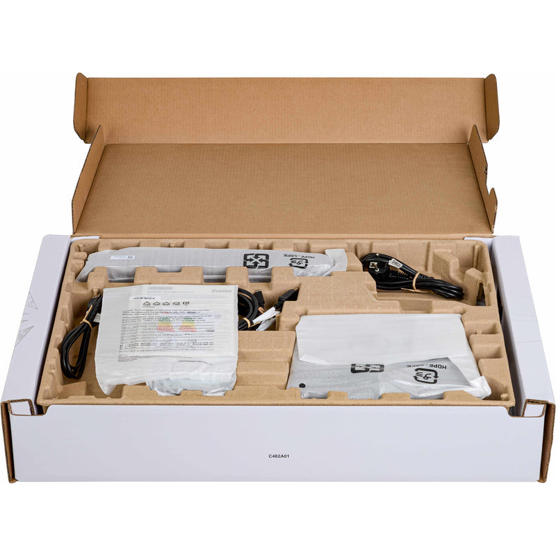 Load image into Gallery viewer, Iiyama prographic hb3201uhsnp-b1 31.5 4k uhd monitor (zwart (mat), hdmi, displayport, usb-c, audio)
