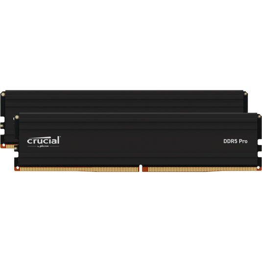 Crucial 32 gb ddr5-6000 (2x 16 gb) kit werkgeheugen (zwart)