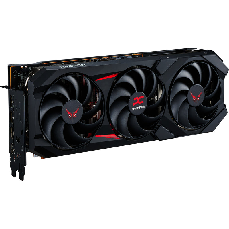 Load image into Gallery viewer, Powercolor radeon rx 9070 gre red devil 12gb gddr6 grafische kaart (zwart, rdna4, 3x displayport, 1x hdmi 2.1)
