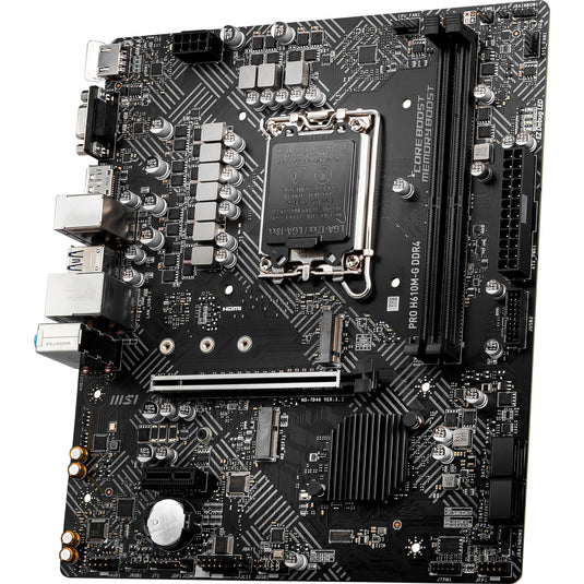 Msi pro h610m-g ddr4 socket 1700 moederbord (gb-lan, sound, µatx)