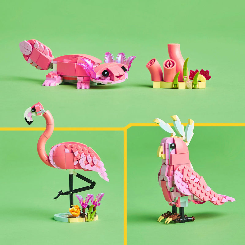 Load image into Gallery viewer, Lego ® creator 3in1 wilde dieren: roze flamingo set - 31170
