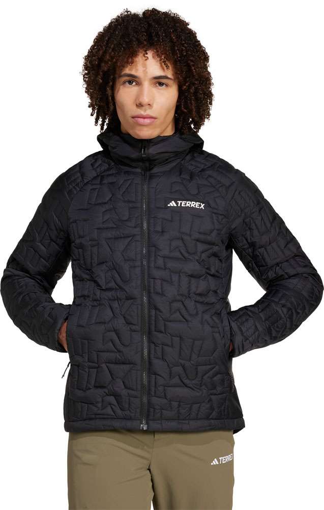 Load image into Gallery viewer, Adidas xperior loose fill hooded - outdoor jacket
