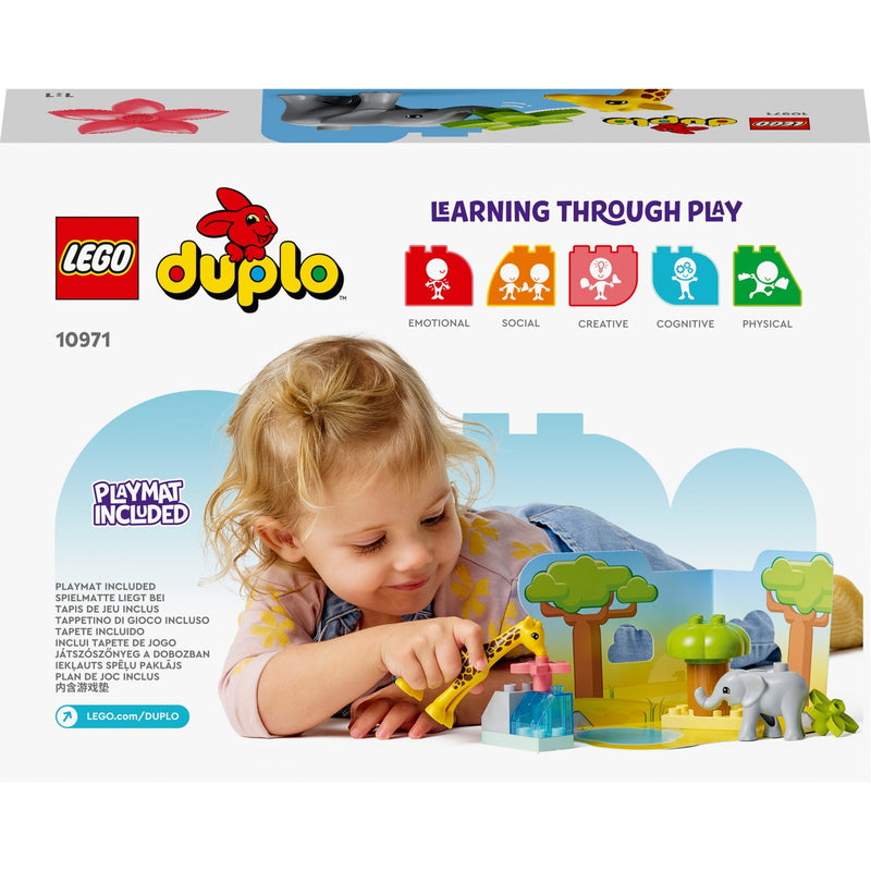 Load image into Gallery viewer, Lego duplo - wilde dieren van afrika constructiespeelgoed (10971)
