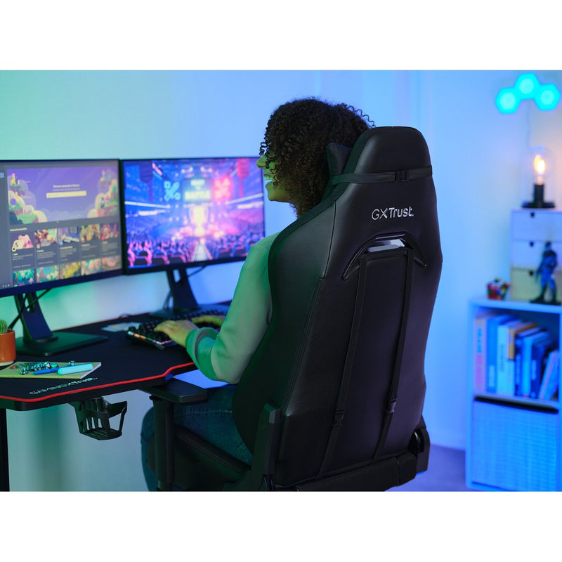 Load image into Gallery viewer, Trust gxt 714 ruya gamingstoel (zwart)
