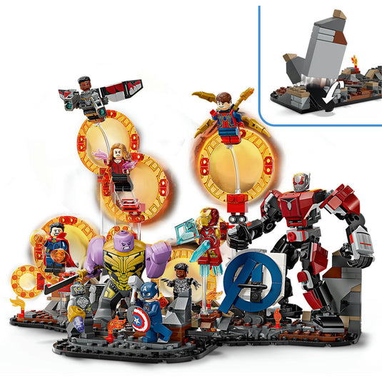 Lego marvel - avengers: endgame eindstrijd constructiespeelgoed (76323)