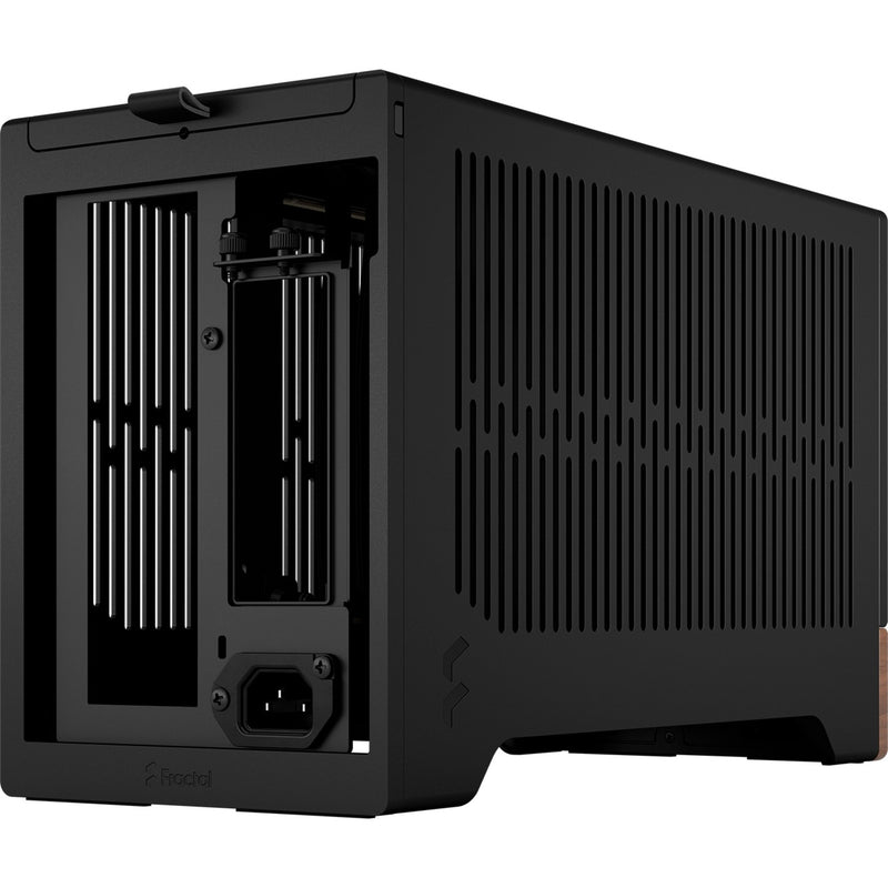 Load image into Gallery viewer, Fractal design terra mini tower behuizing (grafiet houtkleur | 1x usb-a | 1x usb-c)
