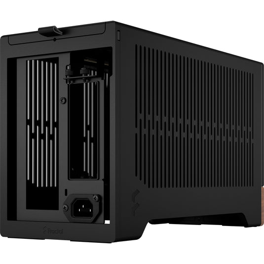 Fractal design terra mini tower behuizing (grafiet houtkleur | 1x usb-a | 1x usb-c)
