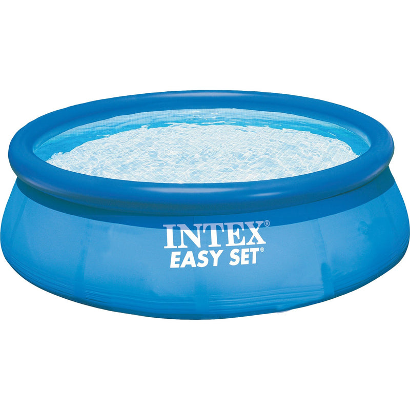 Load image into Gallery viewer, Intex easy set pool 128132np, ø 366 x 76 cm zwembad (lichtblauw donkerblauw, met patroonfiltersysteem eco 604)
