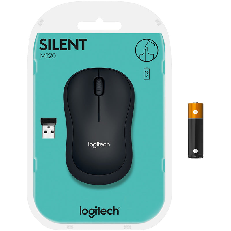 Load image into Gallery viewer, Logitech m220 silent muis (grijs, 1000 dpi)
