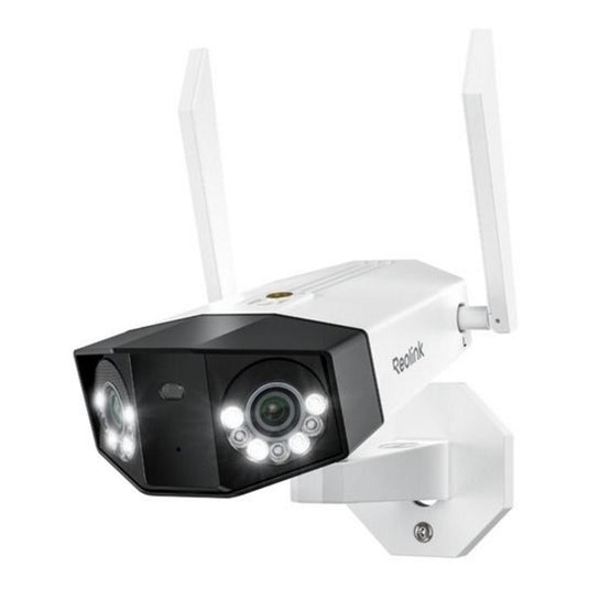 Reolink w750, 16mp wifi 6 dual-band dual-lens camera (wit, 180° panoramisch zicht)