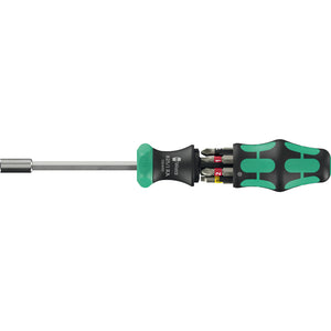 Wera kraftform kompakt 27 ra 1, 6‑delig bitset (zwart groen)