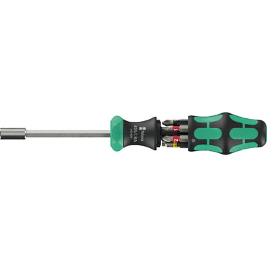 Wera kraftform kompakt 27 ra 1, 6‑delig bitset (zwart groen)