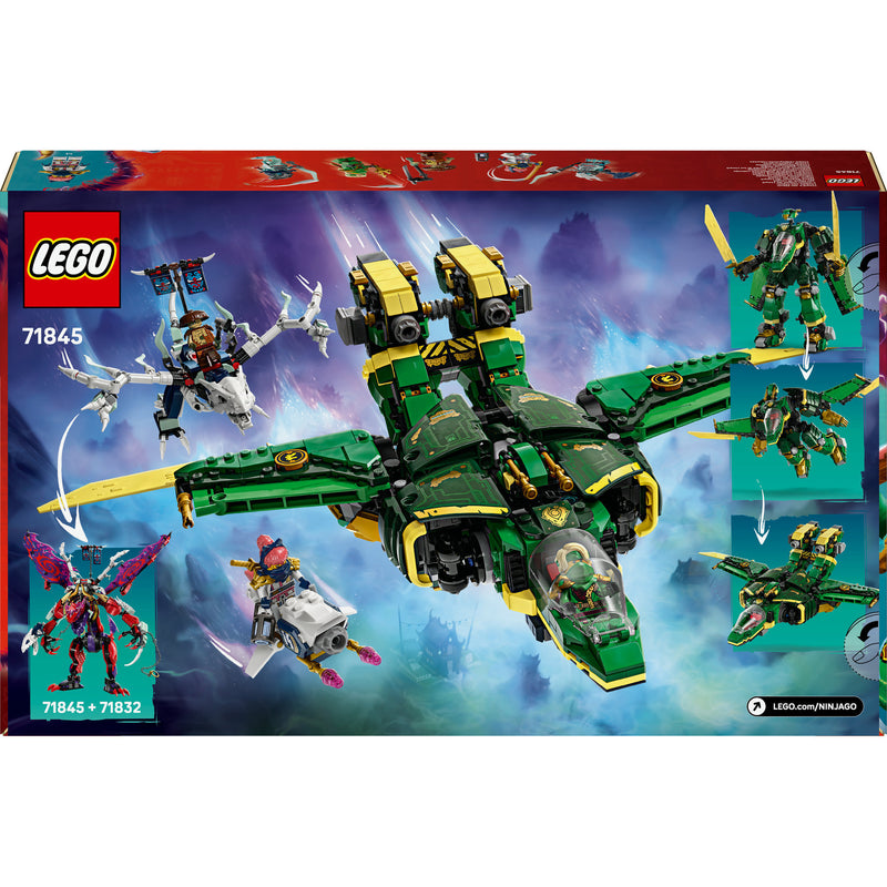 Load image into Gallery viewer, Lego ninjago - lloyds vliegtuigmecha constructiespeelgoed (71845)
