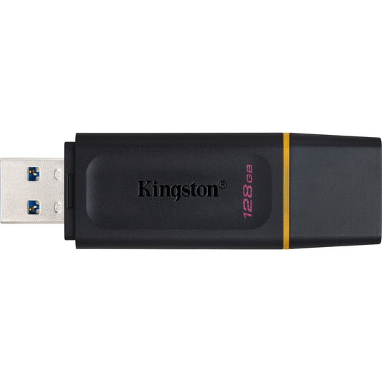Kingston datatraveler exodia 128 gb usb-stick (zwart geel, dtx 128gb)