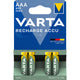 Varta aaa (micro hr03) oplaadbare batterij (4 stuks)
