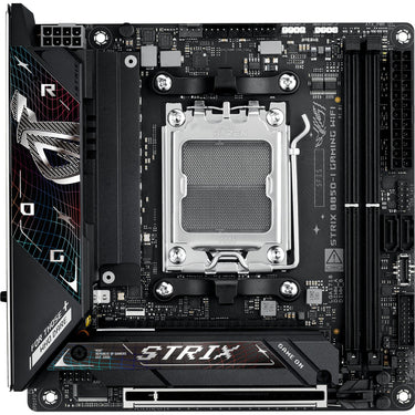 Asus rog strix b850-i gaming wifi socket am5 moederbord (2.5gb-lan, wi-fi 7, bt, sound, mini-itx)