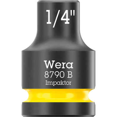 Wera 9608 dop-magneetstrip b impaktor imperial 1 dopsleutel (zwart groen, 9‑delig)