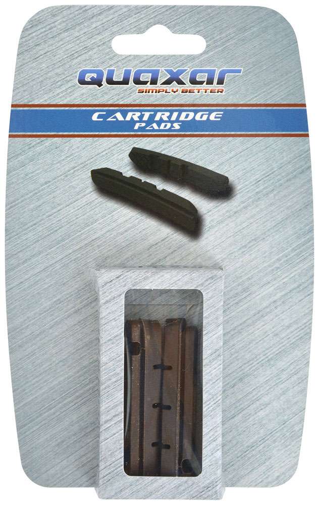 Load image into Gallery viewer, Quaxar shimano road cartridge brake pads for carbon rim
