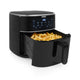 Princess 182254 digitale airfryer 8l heteluchtfriteuse (zwart, 8 liter | hetelucht | verstelbaar airfryerrek | bpa-vrij)