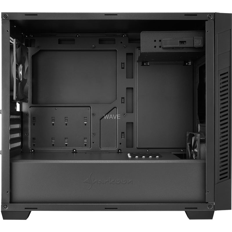 Load image into Gallery viewer, Sharkoon s1000 midi tower behuizing (zwart | 2x usb-a)
