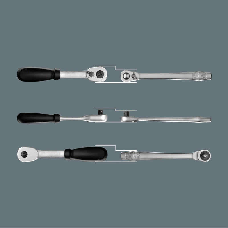 Load image into Gallery viewer, Wera 8100 sc 11 zyklop metalen ratelset gereedschapsset (zwart groen, 28-delig, volledig metalen omschakelbare ratel)
