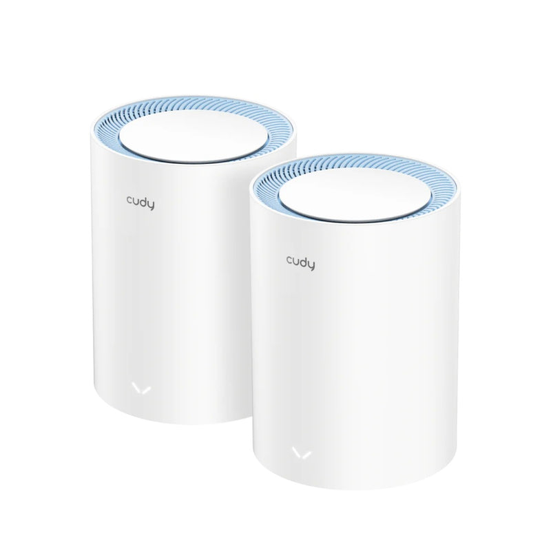 Load image into Gallery viewer, Cudy ac1200 mesh wi-fi system (2-pack) mesh router (wit)
