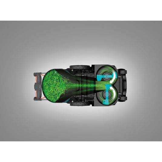 Gardena grasmaaier powermax duo 46 36v (zwart grijs, accu en lader niet inbegrepen)