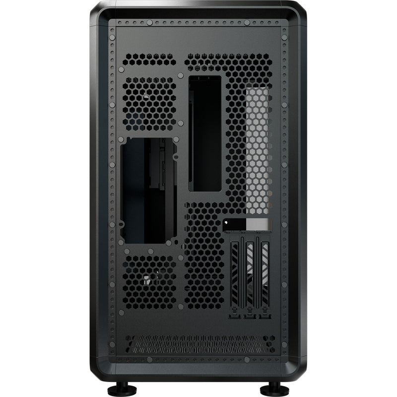 Load image into Gallery viewer, Cooler master masterframe 360 panorama showcase behuizing (zwart | 2x usb-a | 1x usb-c | rgb | tempered glass)
