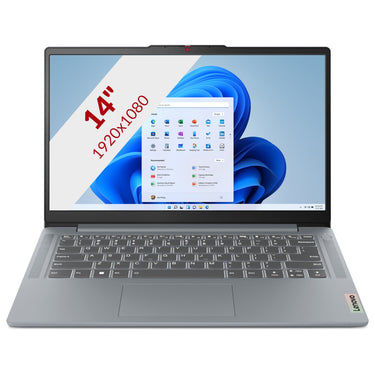 Lenovo ideapad slim 3 14amn8 (82xn00b8mh) 14 laptop (grijs | ryzen 3 7320u | radeon 610m | 8 gb | 512 gb ssd)