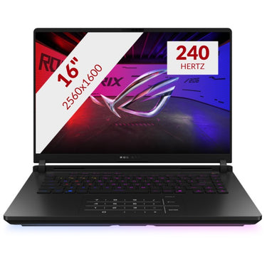 Asus rog strix scar 16 g635lx-rw042w 16 copilot+ gaming laptop (zwart | core ultra 9 275hx | rtx 5090 | 64 gb | 1 tb ssd + 1 tb ssd)
