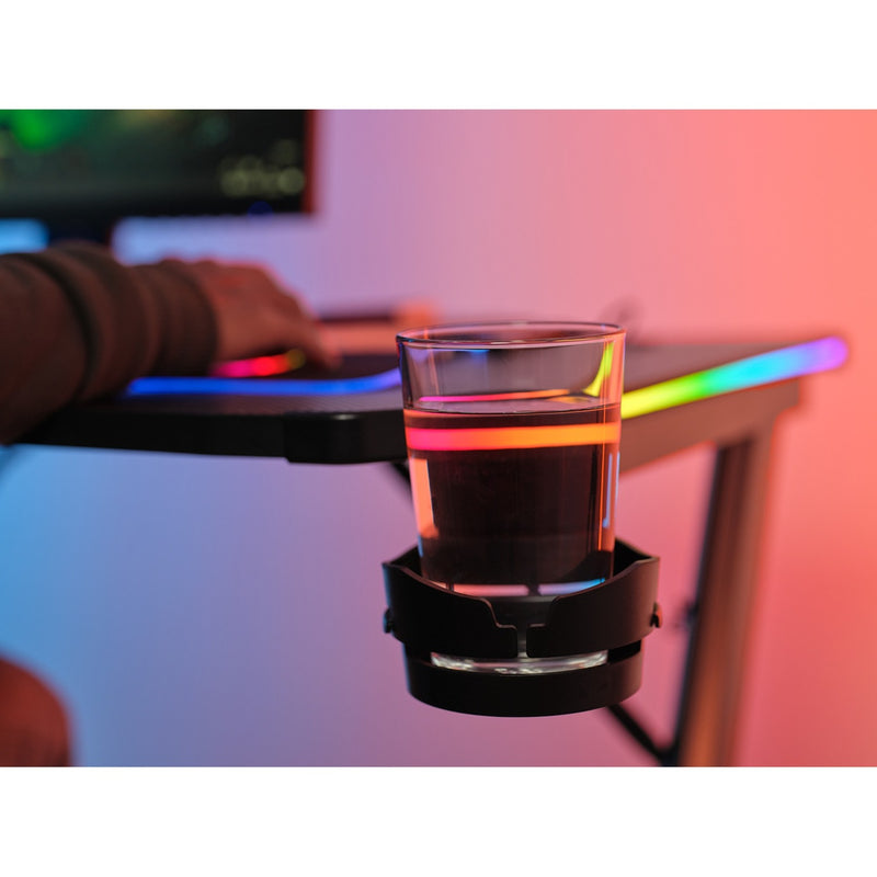 Load image into Gallery viewer, Trust gxt 709 luminus rgb-gamingbureau gaming desk (zwart)
