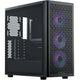 Cooler master elite 502 midi tower behuizing (zwart | 1x usb-a | 1x usb-c | rgb | tempered glass)