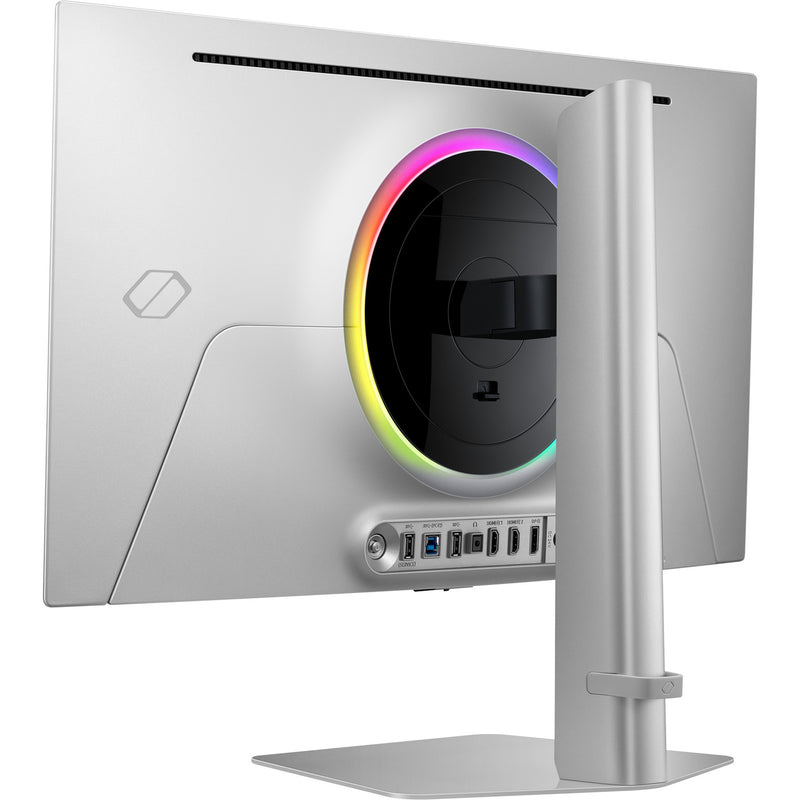 Load image into Gallery viewer, Samsung odyssey oled g8 g81sf 27 4k uhd gaming monitor (zilver, 2x hdmi, displayport, 2x usb-a, usb-b)
