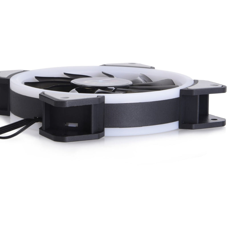 Load image into Gallery viewer, Alphacool eiszyklon aurora lux digital rgb case fans (3 stuks, 120 x 120 x 25 mm, 3-pins fan-connector)
