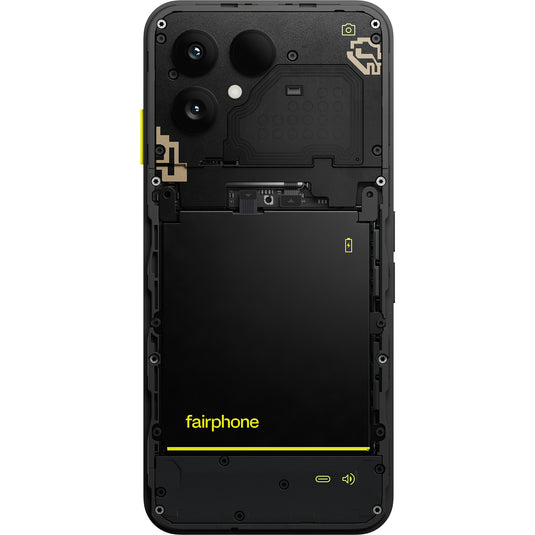 Fairphone (gen. 6) smartphone (zwart | 256 gb | android 15)