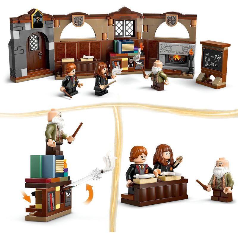 Load image into Gallery viewer, Lego harry potter kasteel zweinstein: toverspreukenles speelgoed voor 8 jaar en ouder 76442

