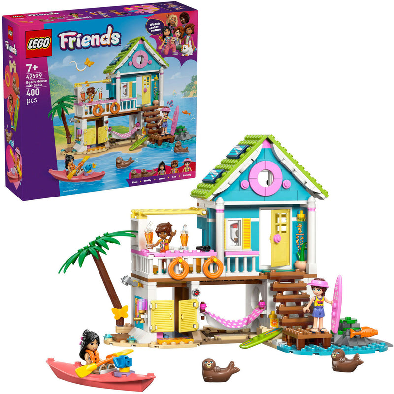Load image into Gallery viewer, Lego friends 42699 strandhuis met zeehonden
