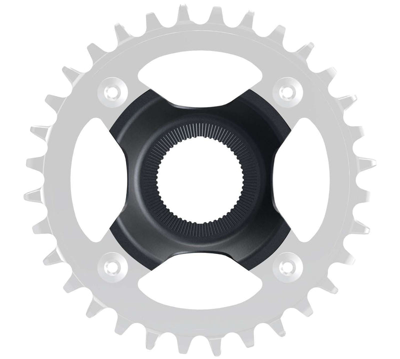 Load image into Gallery viewer, Shimano 4-arm adapter for steps cr-em800 chainring
