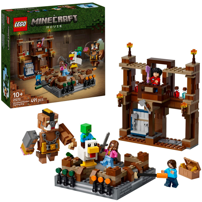 Load image into Gallery viewer, Lego minecraft 21272 de arena bij het boslandhuis
