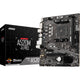 Msi a520m-a pro socket am4 moederbord (zwart grijs, raid, gb-lan, sound, µatx)