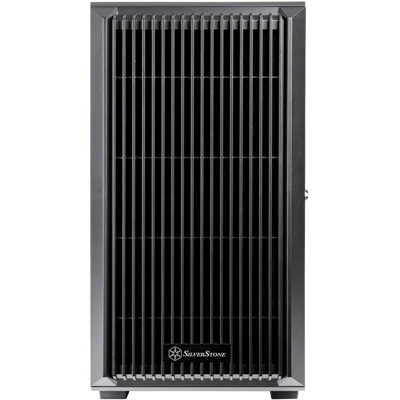 Load image into Gallery viewer, Silverstone cs382 mini tower behuizing (zwart | 2x usb-a | 1x usb-c)
