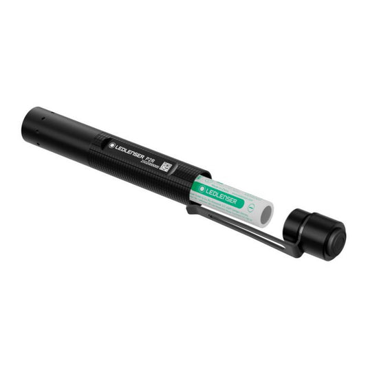 Ledlenser p2r zaklamp (zwart, 200 lm, 6000-7500k)