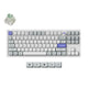 Keychron q3 he 8k magnetic switch keyboard (wit, us lay-out (qwerty), ultra-fast lime, 80% (tkl), rgb, hot swap, 8k)