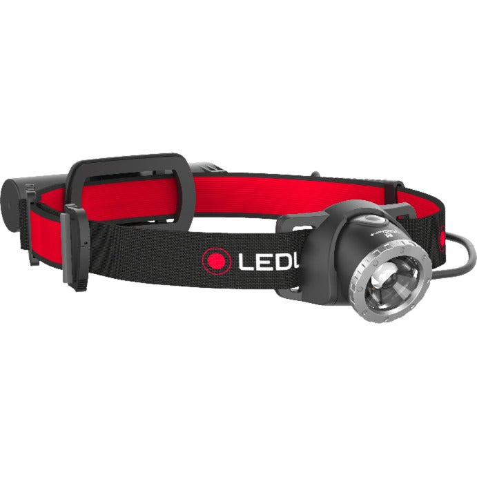 Load image into Gallery viewer, Ledlenser hoofdlamp h8r led verlichting (zwart rood, 600 lm, 6000 - 8000k)
