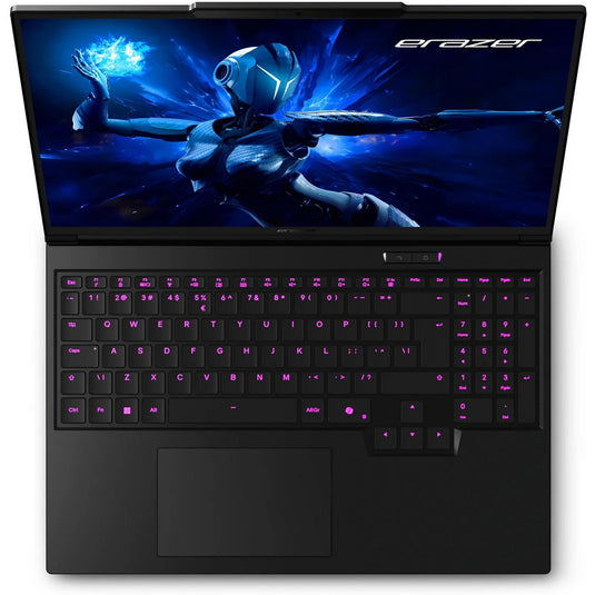 Erazer major 16 x1 md62736 16 gaming laptop (zwart | core ultra 7 255hx | rtx 5070 ti | 32 gb | 2 tb ssd)