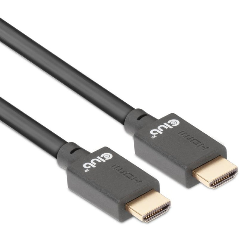 Load image into Gallery viewer, Club 3d ultra high speed hdmi 2.1 gecertificeerde kabel male-male (zwart, 5 meter, 4k 120hz, 8k 60hz, 48gbps)
